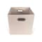 John Louis Home Fabric Bins, Tweed, Cream, 11 in W BIN-C-T01 - alternate 2